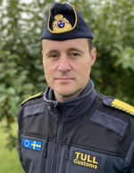 Henrik Sjökvist, biträdande chef på Tullverkets kontrollavdelning. Foto: Tullverket
