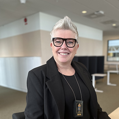 Foto på Annika, brottsutredare