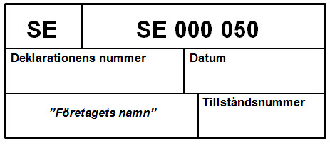 Stämpel för godkända avsändare