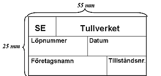 Stämpel för godkänd avsändare