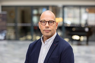 Henrik Stridsman, chef kommunikationsavdelningen.